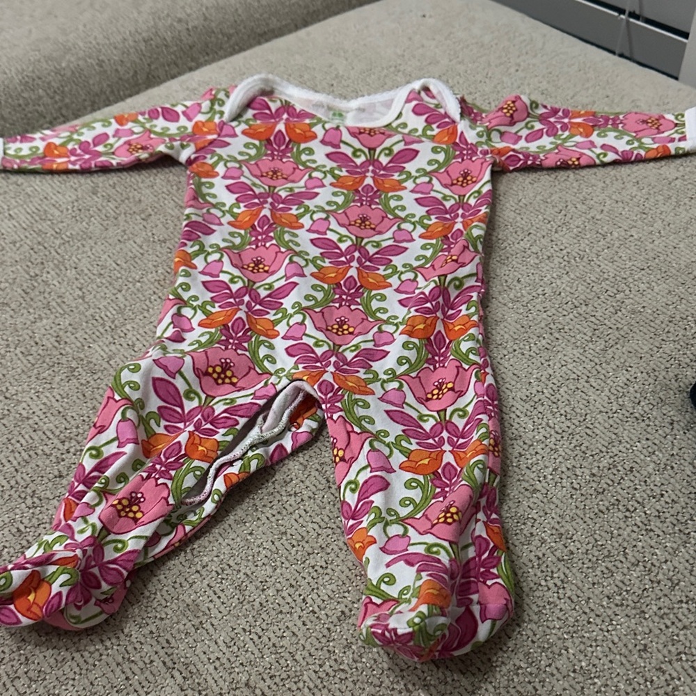 Vera Bradley Floral Pink Kids One Piece